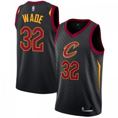 Nike Cleveland Cavaliers #32 Dean Wade Black Youth NBA Swingman Statement Edition Jersey